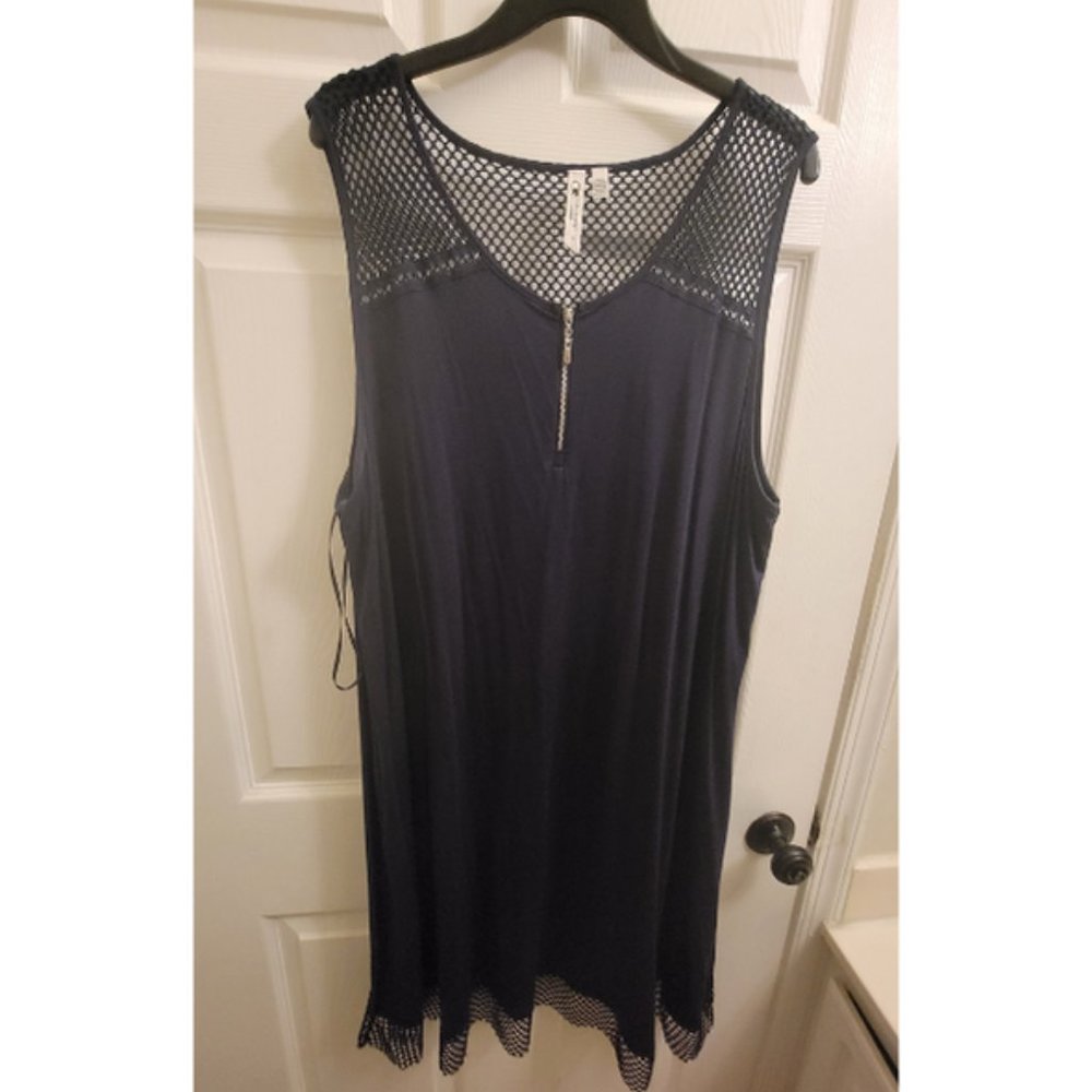 Blue Sleeveless Dress, Never Been Worn, Size 2X
